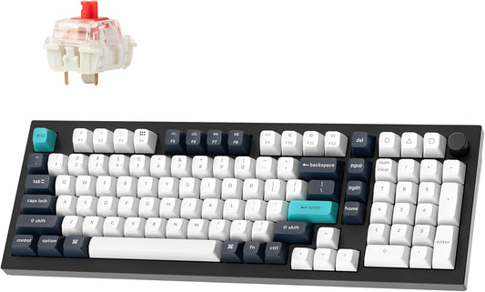 Keychron Q5 Max RGB 97 Keys Wireless Mechanical Gaming Keyboard for Window/Linux (Like New)