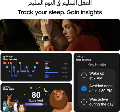 Samsung Galaxy Fit 3 1.6" Fitness Tracker w/ 14 Days Battery Life, IP68 - Black (Used)