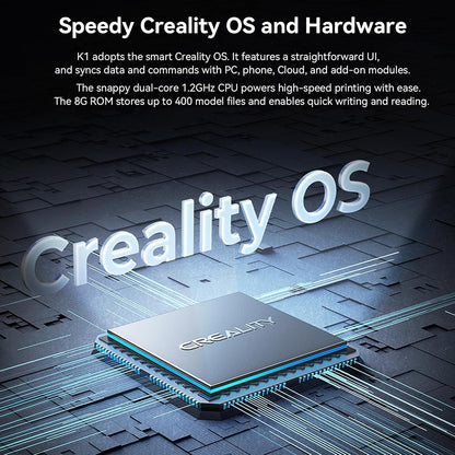 Creality K1 Speedy 3D Printer, 600mm/s High Speed (Used)