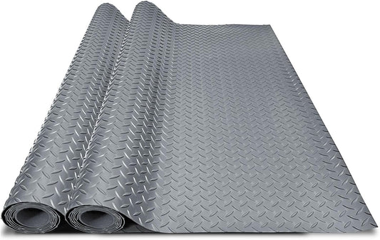 Grandroad auto HTX1 Non-Slip Floor Mat for Garage/Warehouse - Abrasion Resistant (Like New)