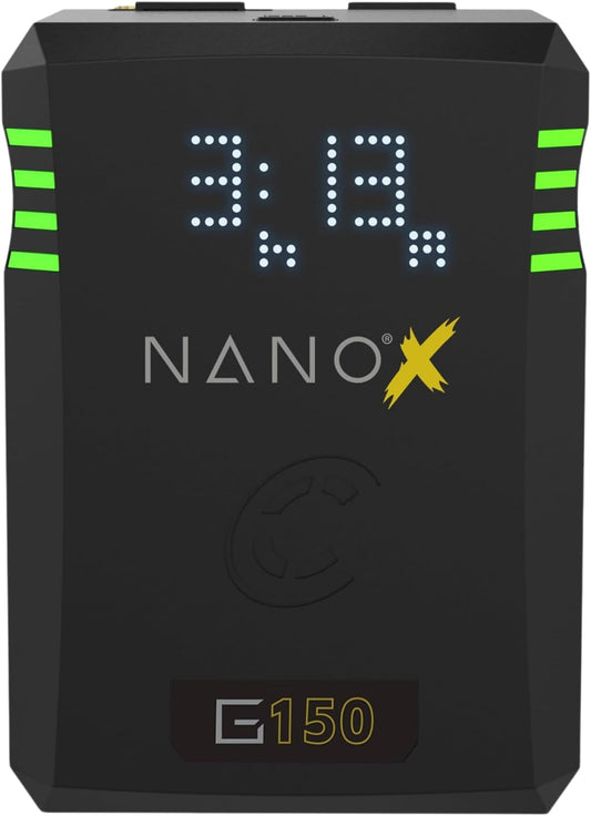 CoreSWX LLC NANO-G150X Gold-Mount Rechargeable Smart Battery Pack, 14.4V, 10.2A (Like New)