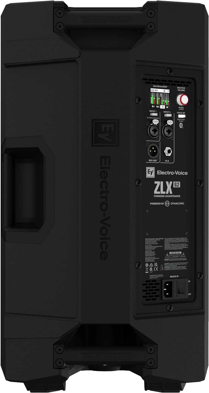 Electro-Voice ZLX-12PG2-US 60 Watts Powered Loudspeaker, 12 Inch - Black (Used)