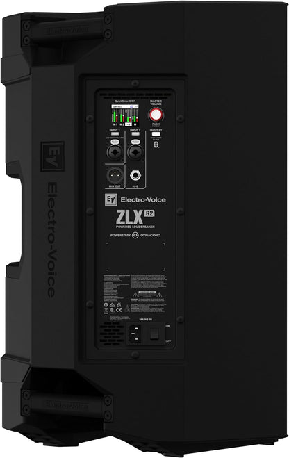 Electro-Voice ZLX-12PG2-US 60 Watts Powered Loudspeaker, 12 Inch - Black (Used)