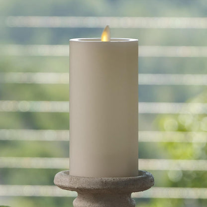 Luminara Outdoor Flameless Battery Operated Flickering LED Candle, Moving Flame (Like New)
