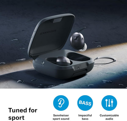 Sennheiser MOMENTUM Sport 14500-850 Waterproof Wireless Earbuds w/ ANC, 16 ohms (Used)