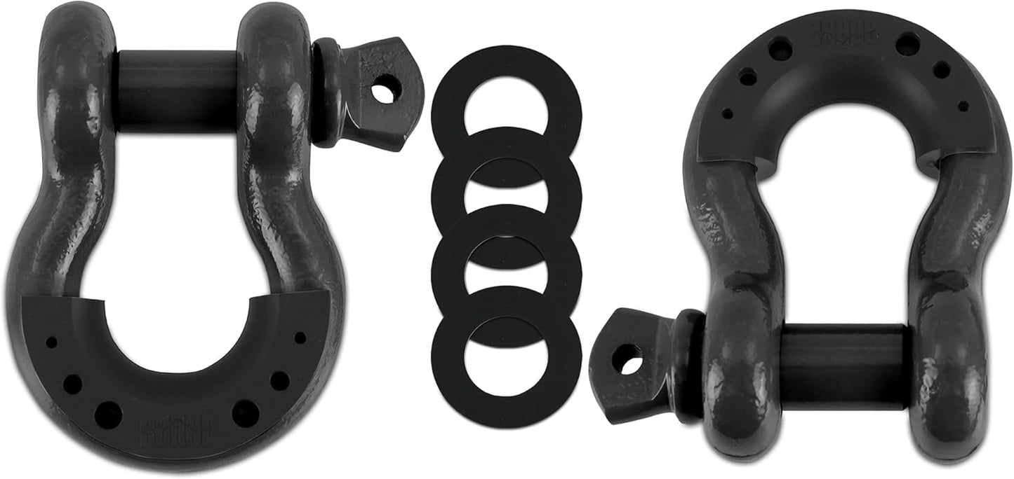 Mishimoto BNDR-GM 3/4" Steel D-Ring Shackle Set for Snowmobile/Truck, 2 Pieces (Like New)