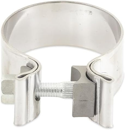 Mishimoto MMEXH-TIP-FSTP Dual Offset Exhaust Tips for Car, 2.5" Inlet - Platinum (Like New)