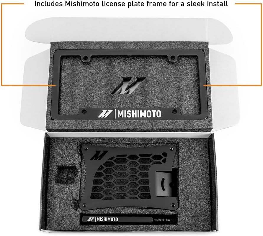 Mishimoto MMLP-G80-21 License Plate Relocation Kit for 2021+ BMW G8X M2/M3/M4 (Like New)
