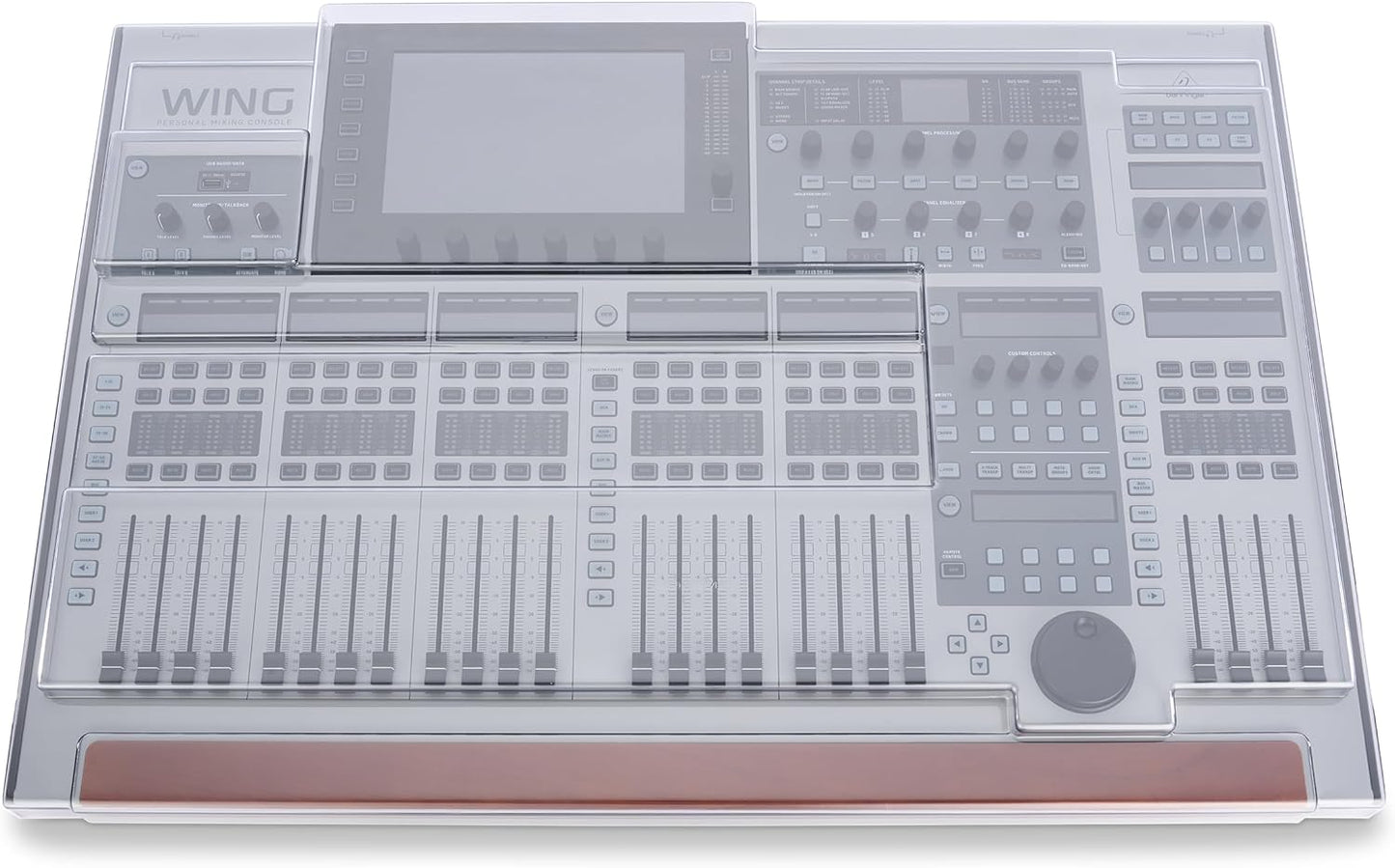 Decksaver Super Strong Polycarbonate Custom Fit Carrying Case for Behringer Wing (Used)