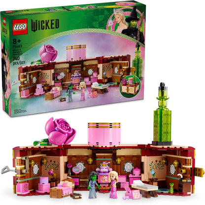 LEGO Wicked Glinda & Elphaba's Dormitory Building Toys for Girls & Boys, 740 pcs (Like New)