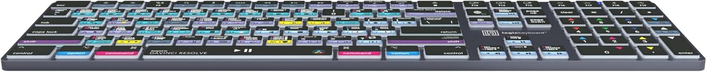 Logickeyboard Lkb-Resb-Tm-Us Titan Battery Powered Wireless Computer Keyboard (Used)
