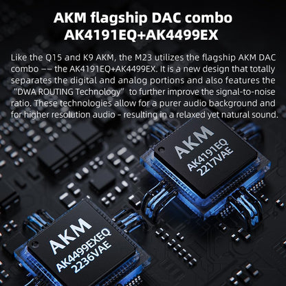 FiiO M23 Hi-Res Android MP3 Music Player Compatible w/ Headphone/Speaker - 5.5" (Like New)