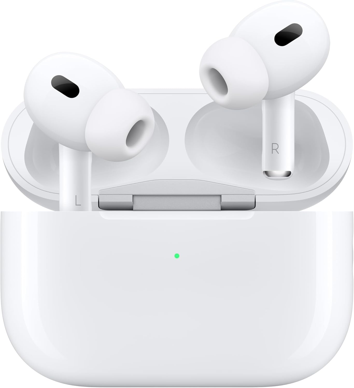 Apple MTJV3LL/A AirPods Pro 2 Waterproof Wireless Earbuds w/ ANC, 24 ohm - White (Like New)