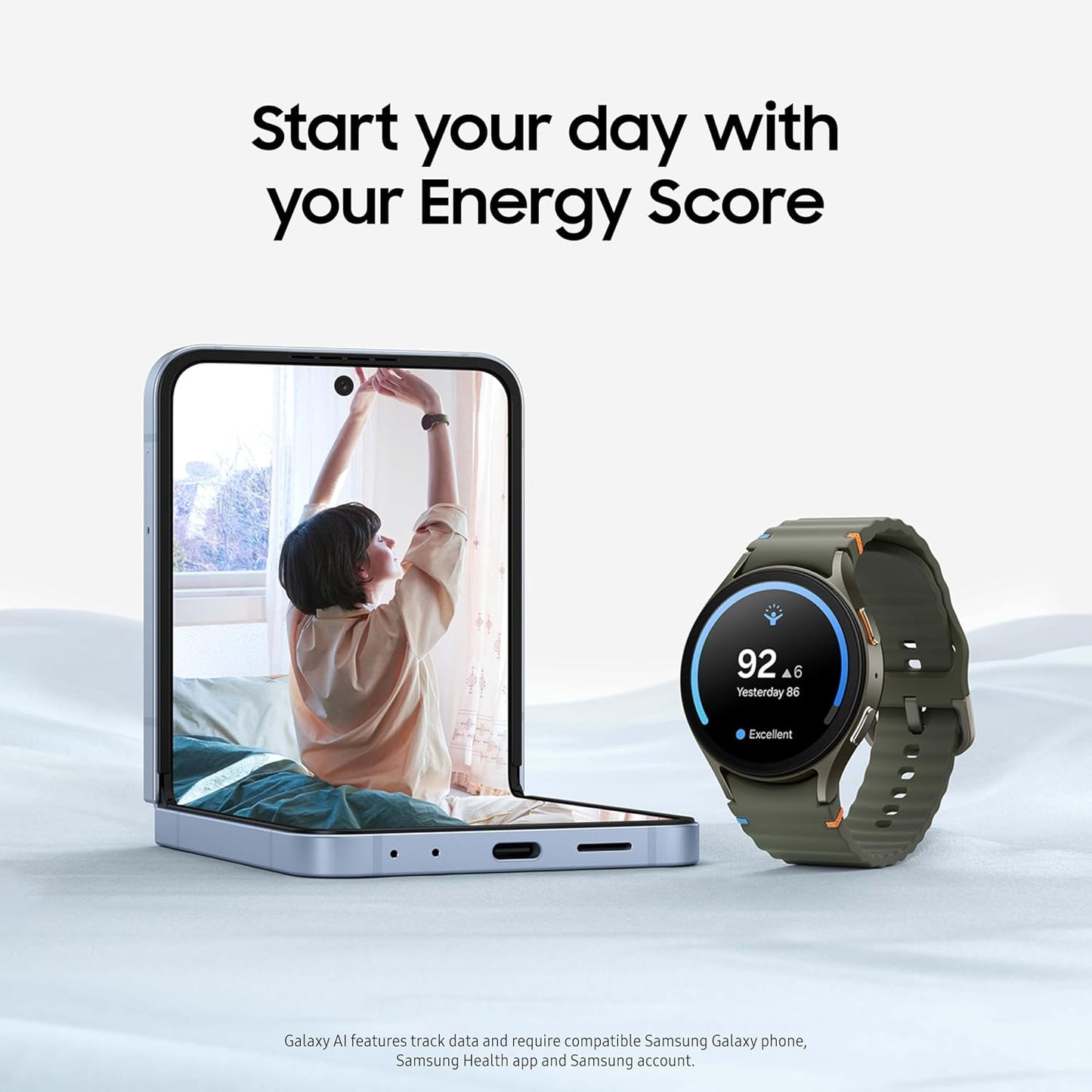 SAMSUNG Galaxy Watch 7 2024 40mm Bluetooth AI Smartwatch with Energy Score (Used)