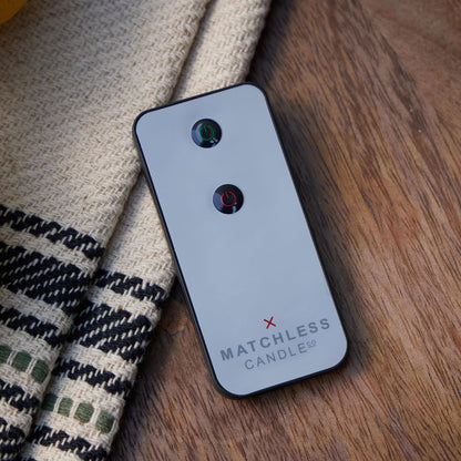 Matchless Candle Co. 2-Button Remote Control for All Candls Ready Product, Black (Used)