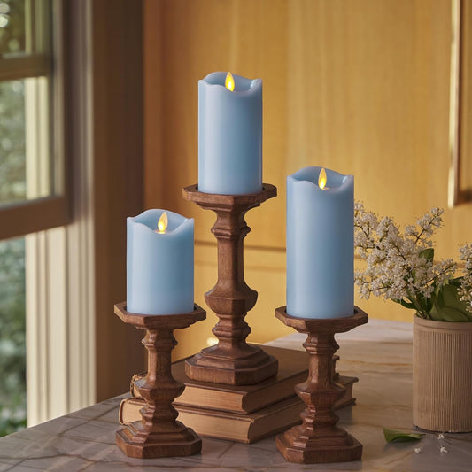 Matchless Lightweight Moving Flame Indoor Flameless LED Battery Candle for Decor (Like New)