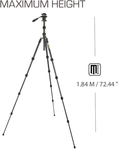 3 Legged Thing Brian Video Carbon Fiber Tripod Kit with AirHed Trinity Pan Tilt (Like New)