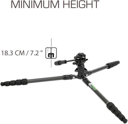 3 Legged Thing Brian Video Carbon Fiber Tripod Kit with AirHed Trinity Pan Tilt (Like New)