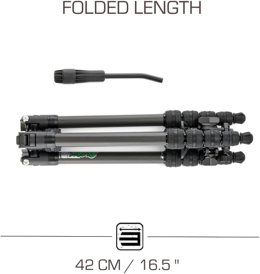 3 Legged Thing Brian Video Carbon Fiber Tripod Kit with AirHed Trinity Pan Tilt (Like New)
