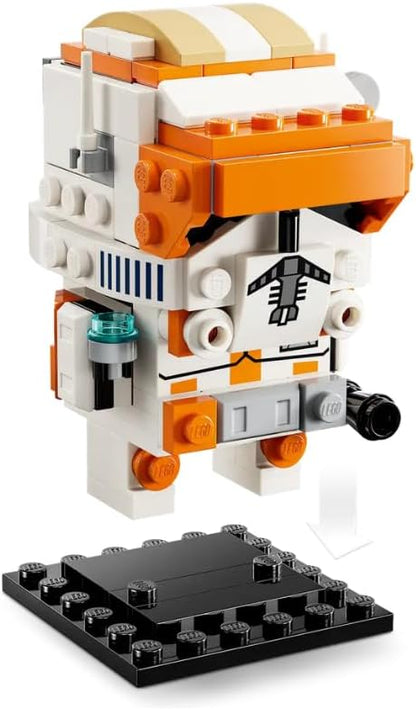 LEGO BrickHeadz 40675 Clone Commander Cody Star Wars Mini Figure Display Set (New, Damaged Retail Box)