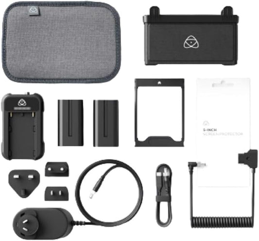 Atomos 5" Accessory Kit V2 for Shinobi/Ninja Monitors w/ Battery, SSD, Sunhood (Like New)
