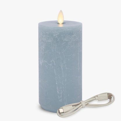 Luminara Flameless Rechargeable Pillar Parent Battery Powered Indoor LED Candle (Used)
