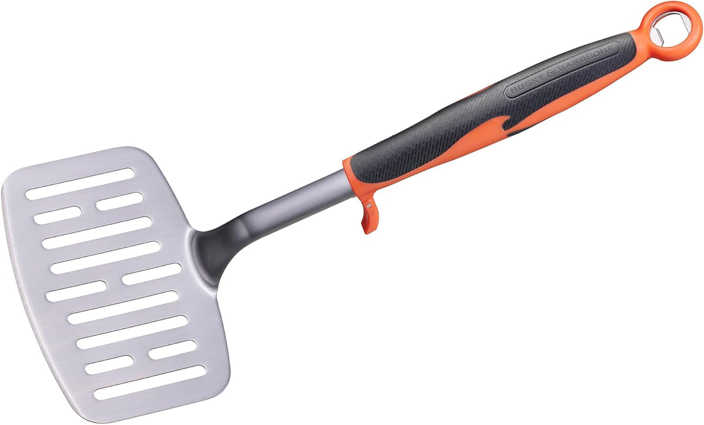 Ac Bbq, Llc Plastic Barbeque Oversized Spatula w/ Bottle Opener - Black & Orange (Like New)