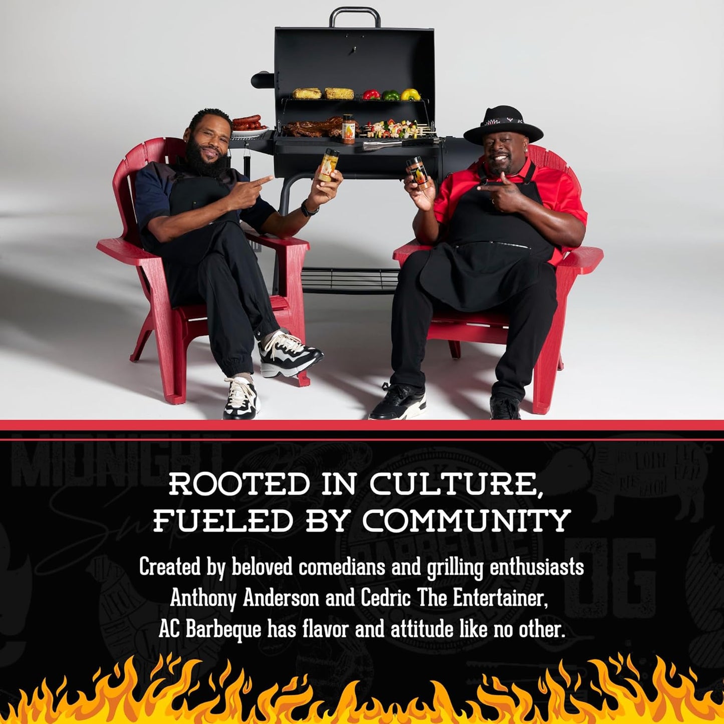 Ac Bbq, Llc Plastic Barbeque Oversized Spatula w/ Bottle Opener - Black & Orange (Like New)