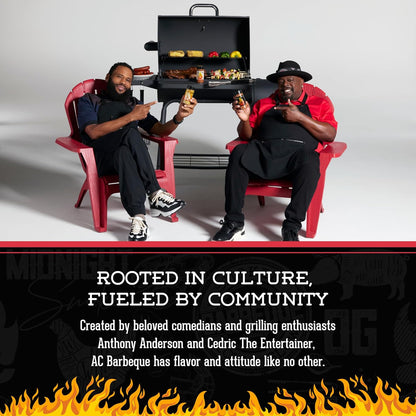 Ac Bbq, Llc Plastic Barbeque Oversized Spatula w/ Bottle Opener - Black & Orange (Like New)