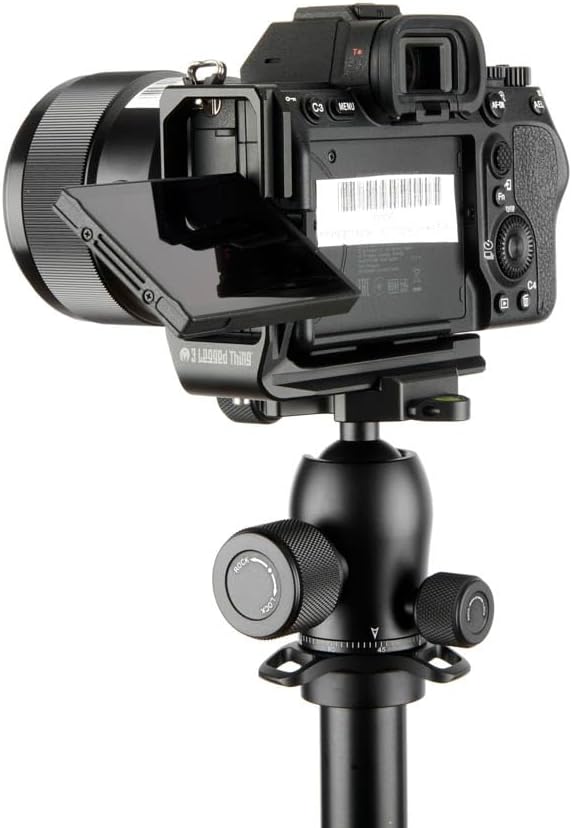 3 Legged Thing Arnie QD L-Bracket for Sony Cameras – Darkness Matte Black Mount (Like New)