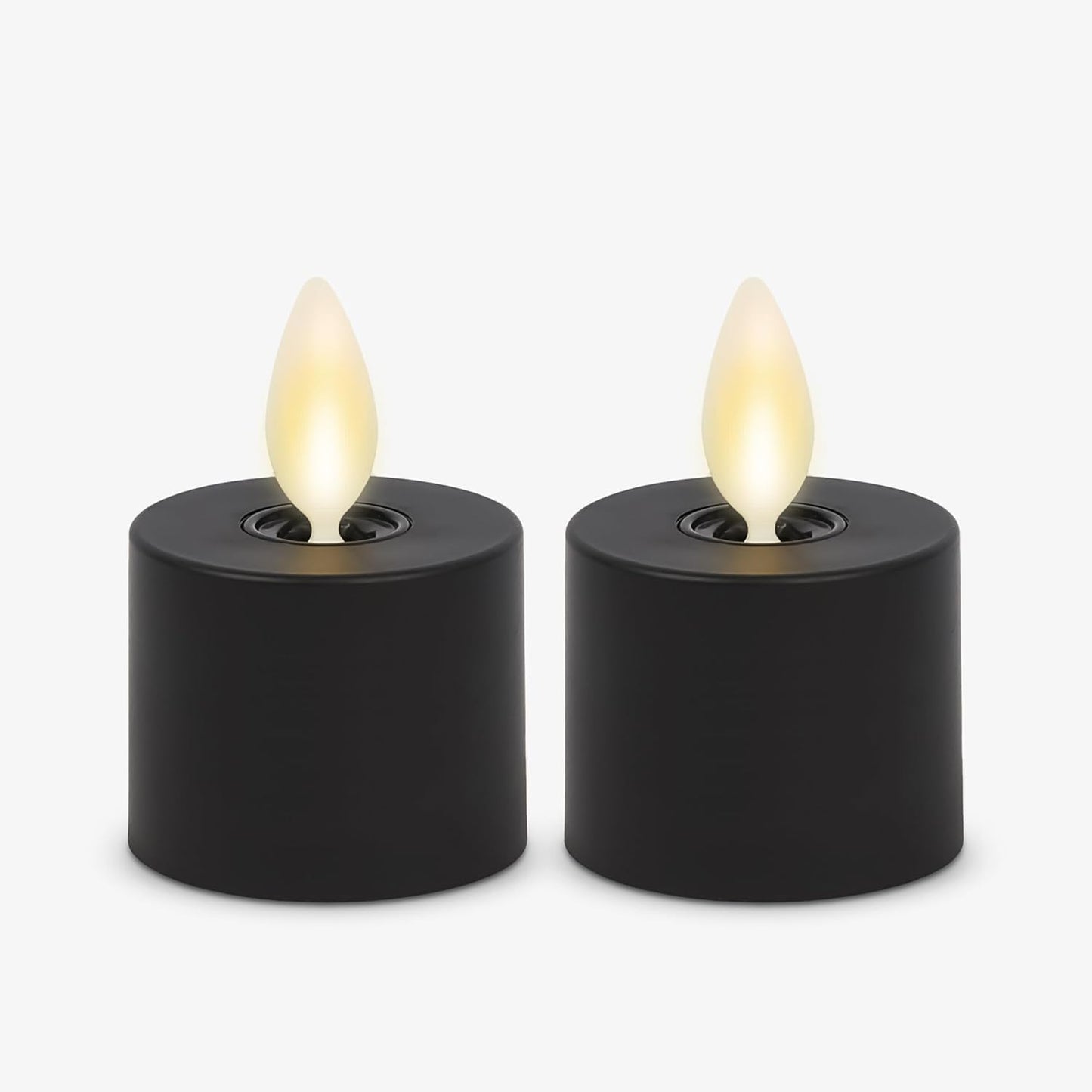 Luminara Flickering Waterproof Warm Flameless LED Candles, 3 Watts, Set of 4 (Like New)