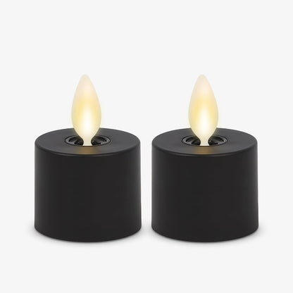 Luminara Flickering Waterproof Warm Flameless LED Candles, 3 Watts, Set of 4 (Like New)
