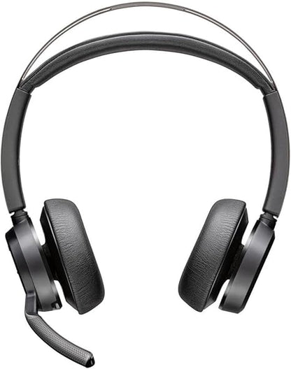 Poly Active Noise Cancellation Wired/Wireless Voyager Focus 2 Headset, Black (Used)