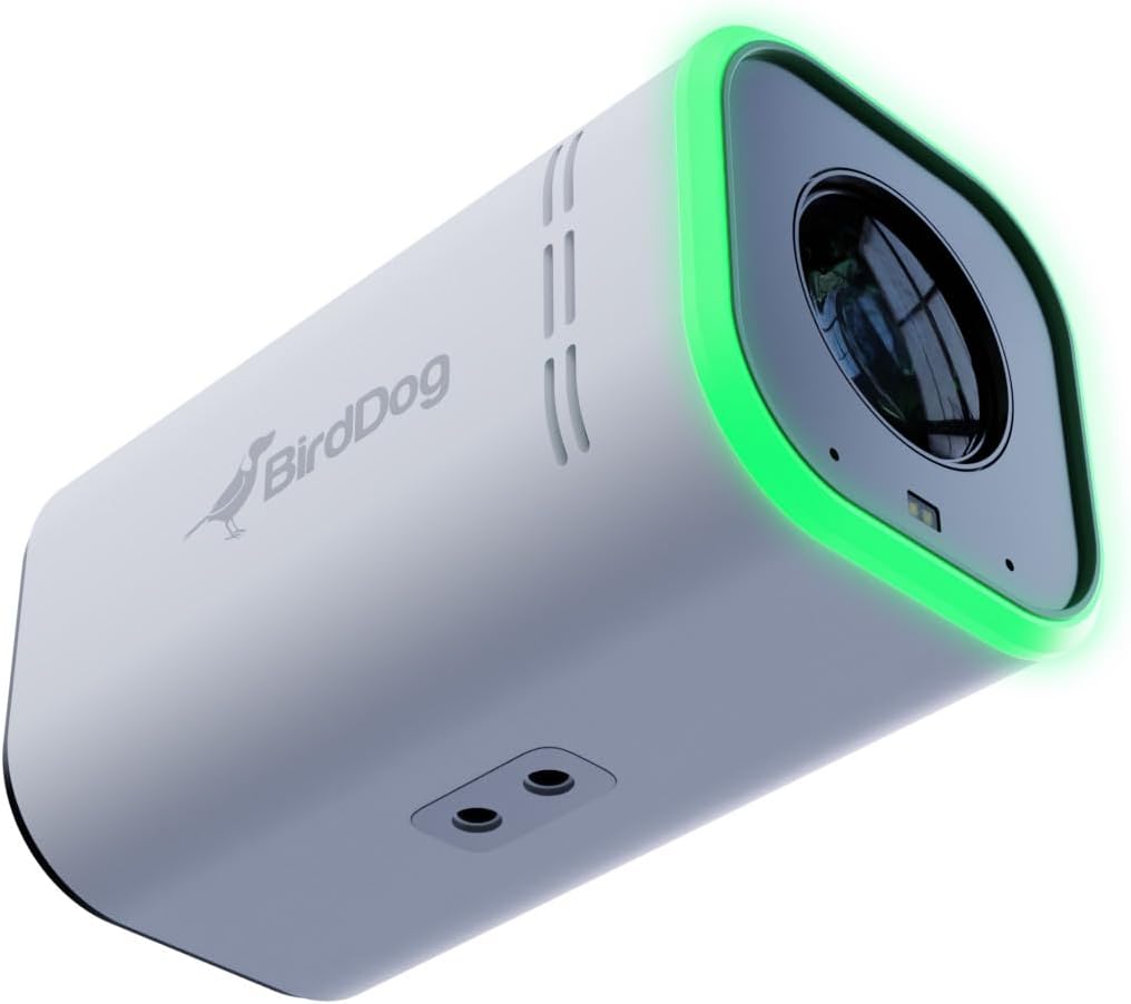 BirdDog Maki Ultra 8.4MP 4K UltraHD Video Camera Compatible with TV/PC - White (Like New)