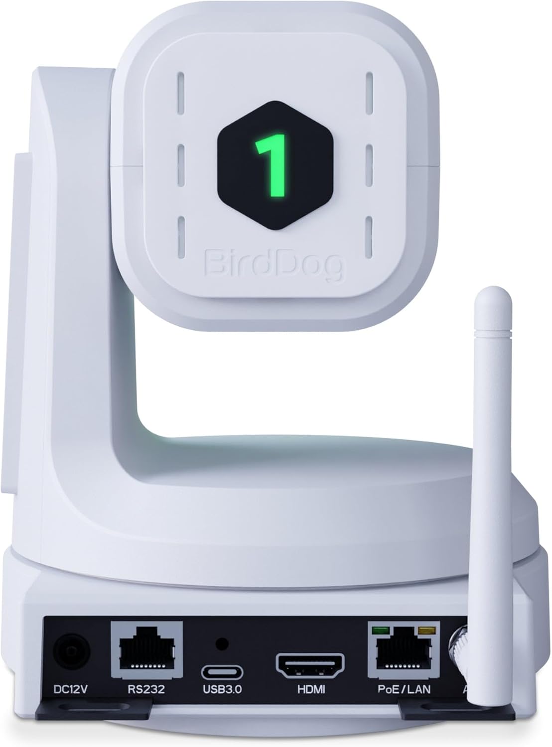 BirdDog X1 Advanced 1080p PTZ Camera with Full HD NDI|HX3 20x Zoom - White (Like New)