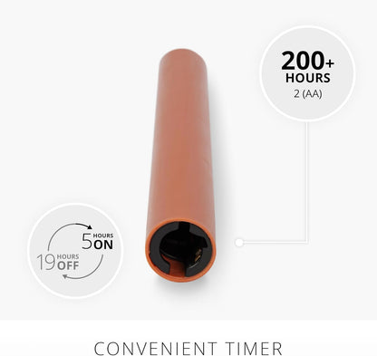 Luminara Flameless Battery Operated Taper Candle for Home Kids, On-Off Switch (Like New)