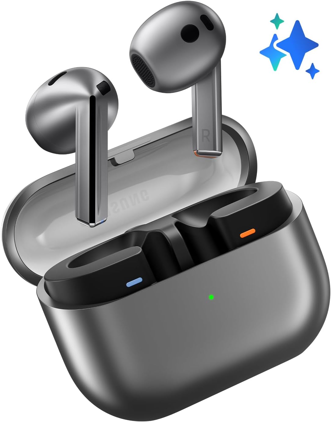 Samsung Galaxy Buds 3 True Wireless Earbuds w/ Active Noise Cancellation, Silver- (Used)