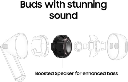 Samsung Galaxy Buds 3 True Wireless Earbuds w/ Active Noise Cancellation, Silver- (Used)