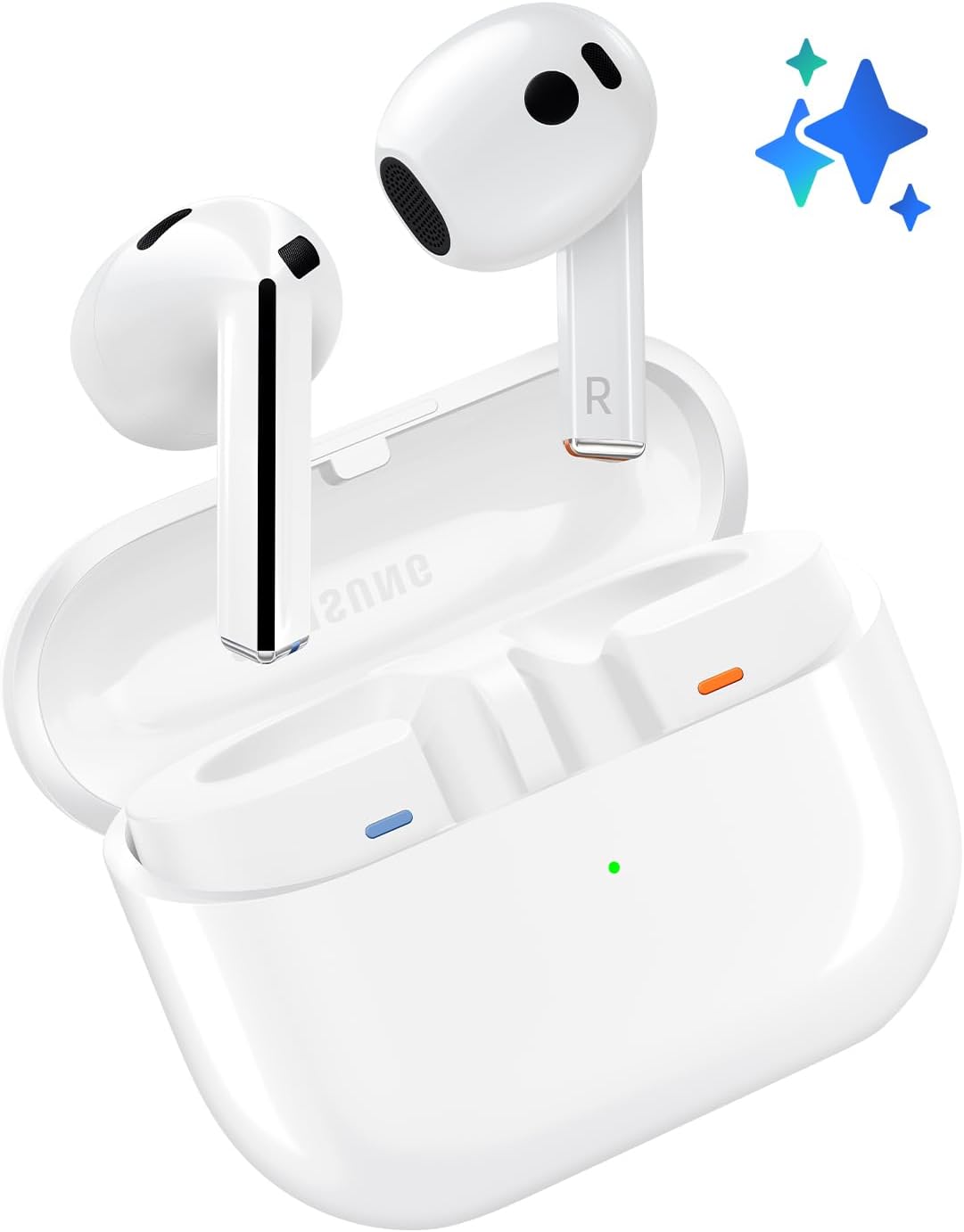 Samsung Galaxy Buds 3 AI True Wireless Active Noise Cancellation Earbuds - White (Like New)