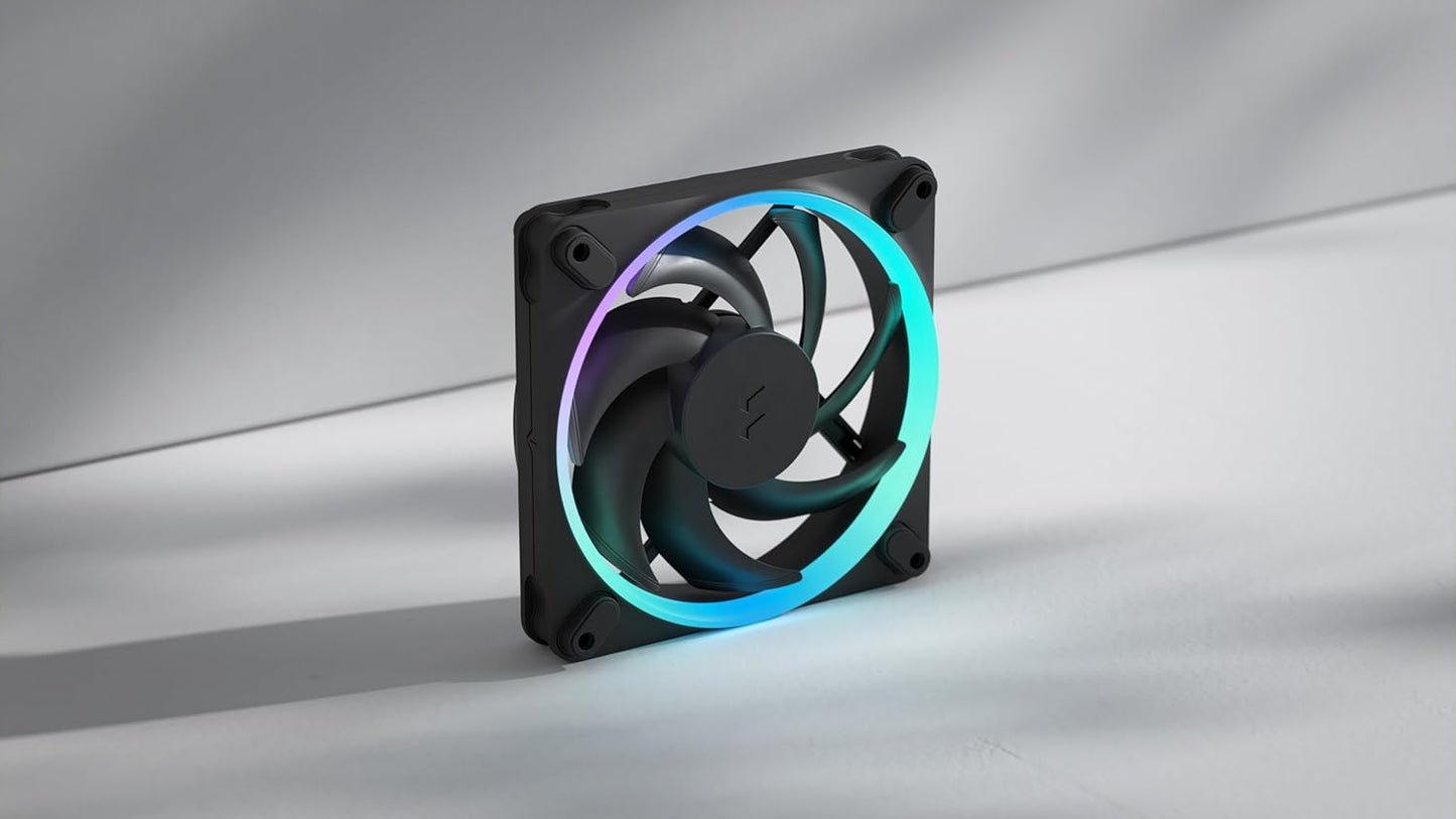 Fractal Design Momentum 3-Pin PC Case Fan with Liquid Crystal Polymer LCP Blade (Like New)