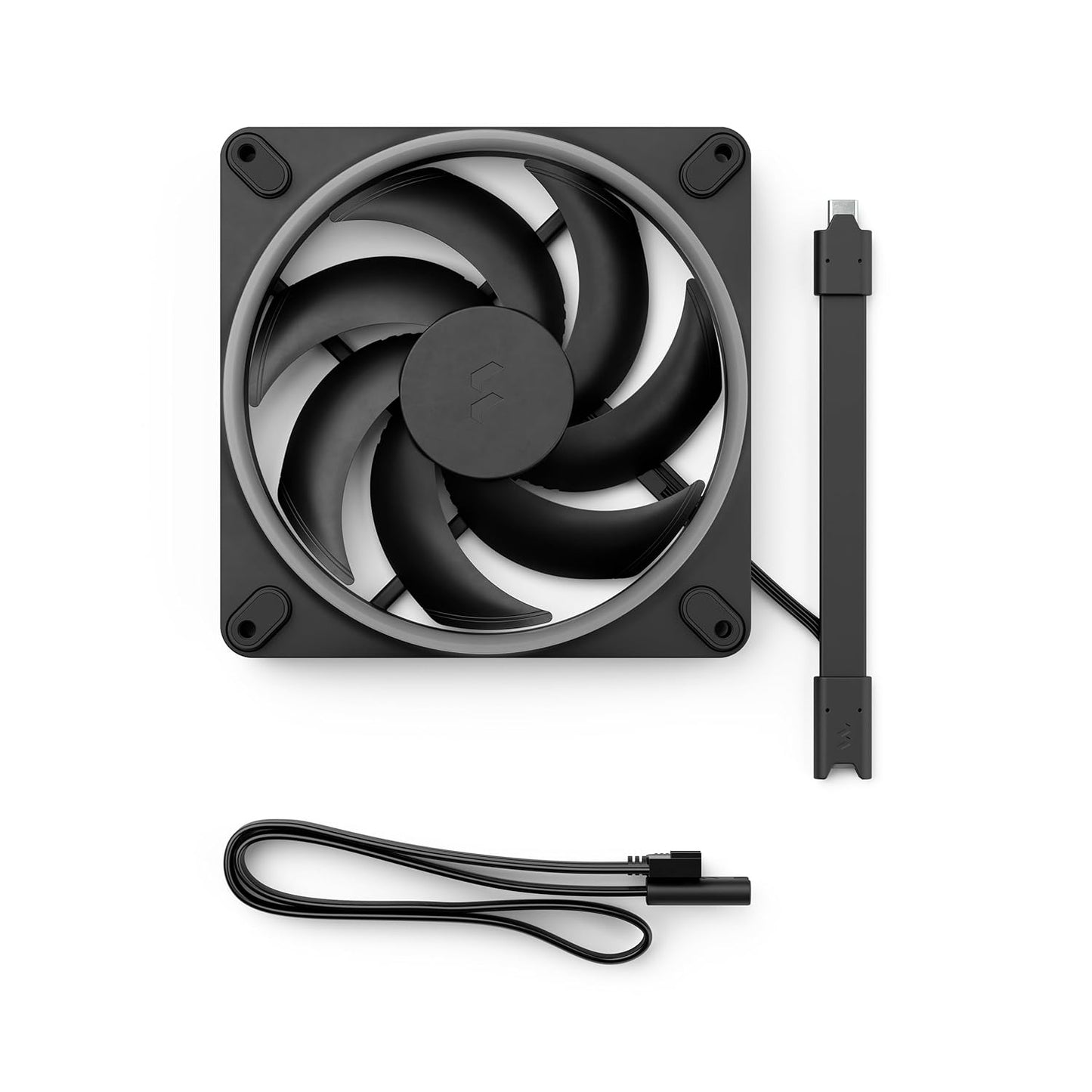 Fractal Design Momentum 3-Pin PC Case Fan with Liquid Crystal Polymer LCP Blade (Like New)