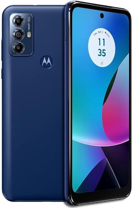 Motorola Moto G Play 2023 XT2271-1 32GB+3GB 6.5" Renewed Smartphone, Navy Blue (Like New)