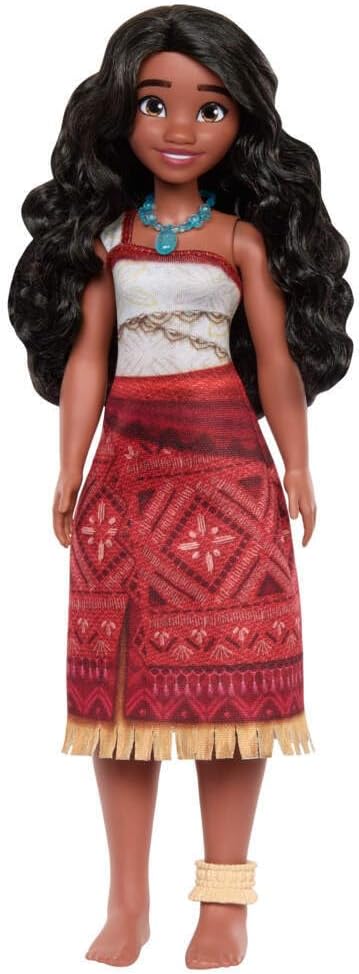 Mattel JBT56 Disney Moana 2 Cartoon Doll with 2 Accessories & Removable Outfit (New, Damaged Retail Box)