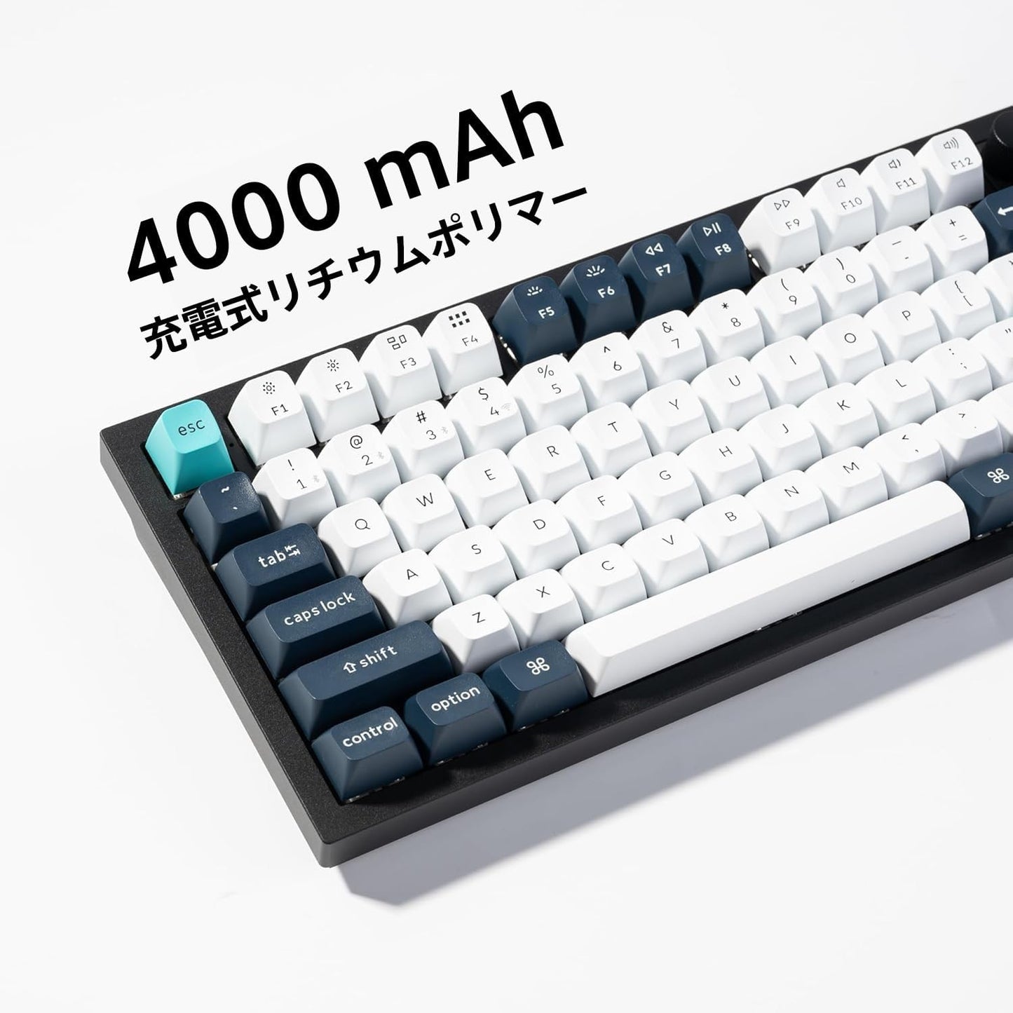 Keychron Q6M-M3 Max Wireless RGB Mechanical Keyboard, Hot-Swap, Aluminum Frame (Used)