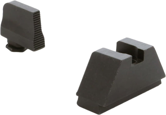 AMERIGLO Optic Plastic Compatible Sight Set for Glock, 350" Front - Black (Like New)