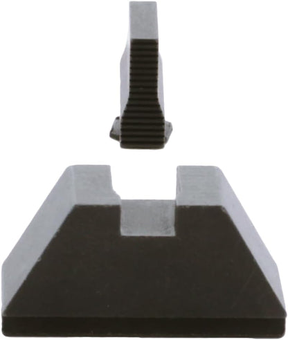 AMERIGLO Optic Plastic Compatible Sight Set for Glock, 350" Front - Black (Like New)