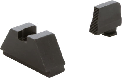 AMERIGLO Optic Plastic Compatible Sight Set for Glock, 350" Front - Black (Like New)
