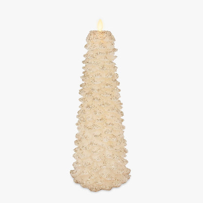 Luminara Flameless Portable Christmas North Tree Indoor LED Candle for Decor (Used)