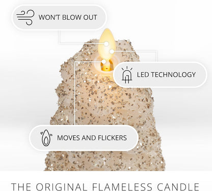 Luminara Flameless Portable Christmas North Tree Indoor LED Candle for Decor (Used)