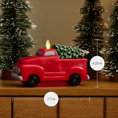 Luminara Flameless Holiday Battery Operated Moving Flame Indoor LED Candle (Like New)